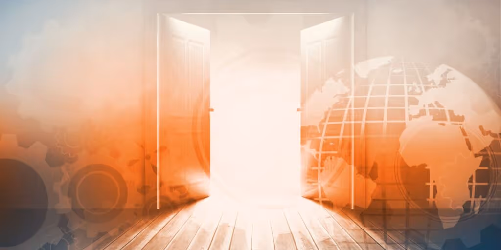 doors opening to world of open data