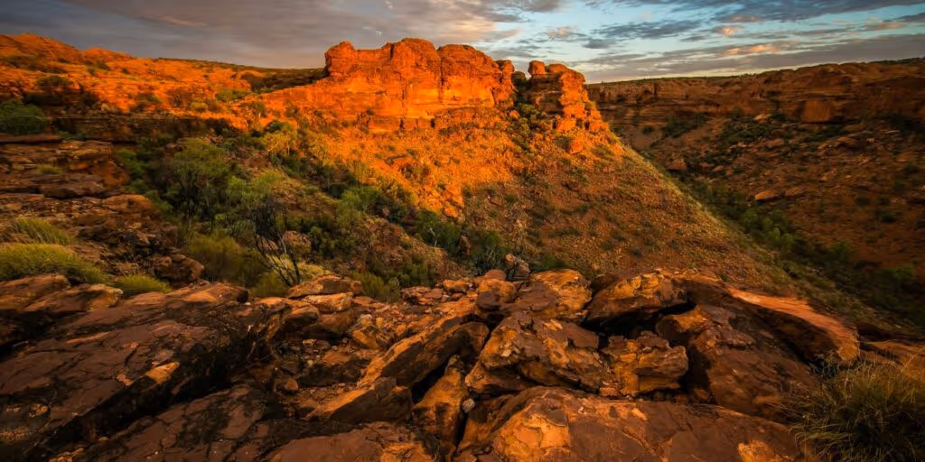 landscape in australia