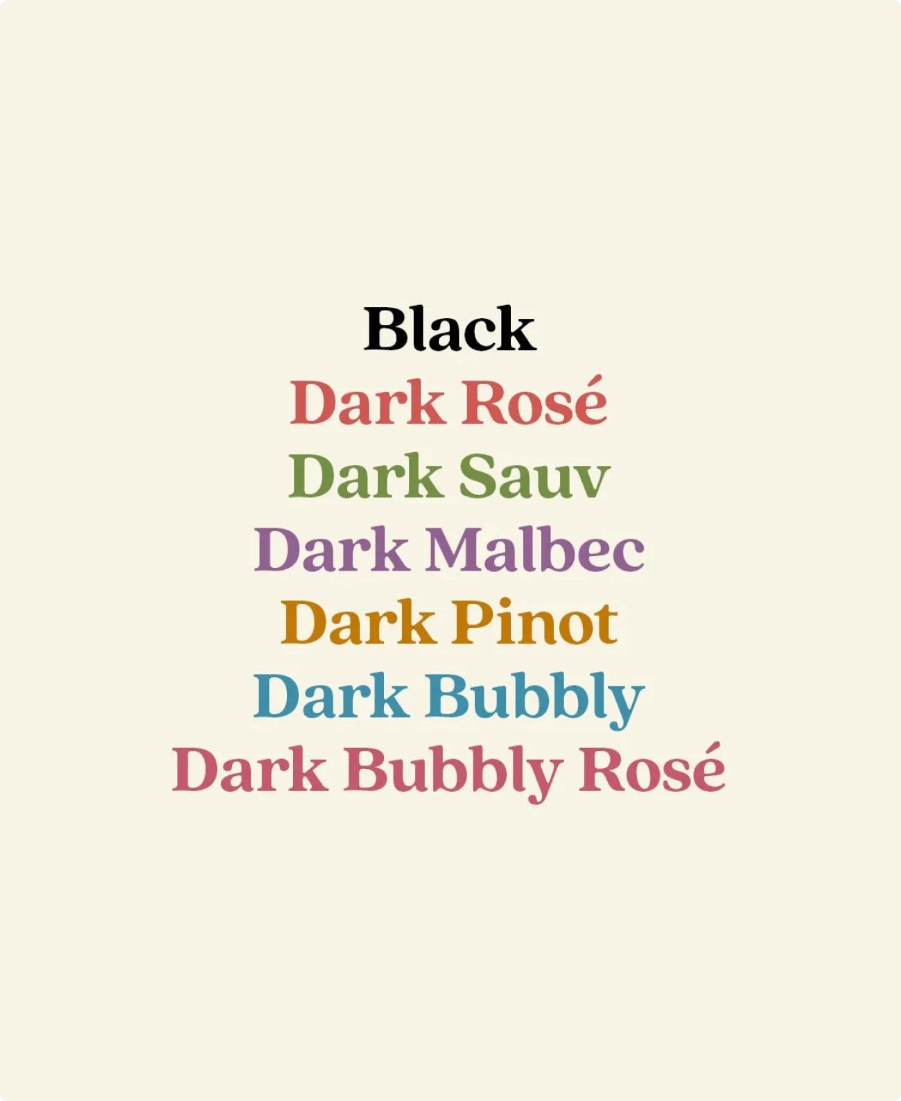 Color combinations and ADA compliance. A part of the new brand identity system created by Colossus for Archer Roose Wines.