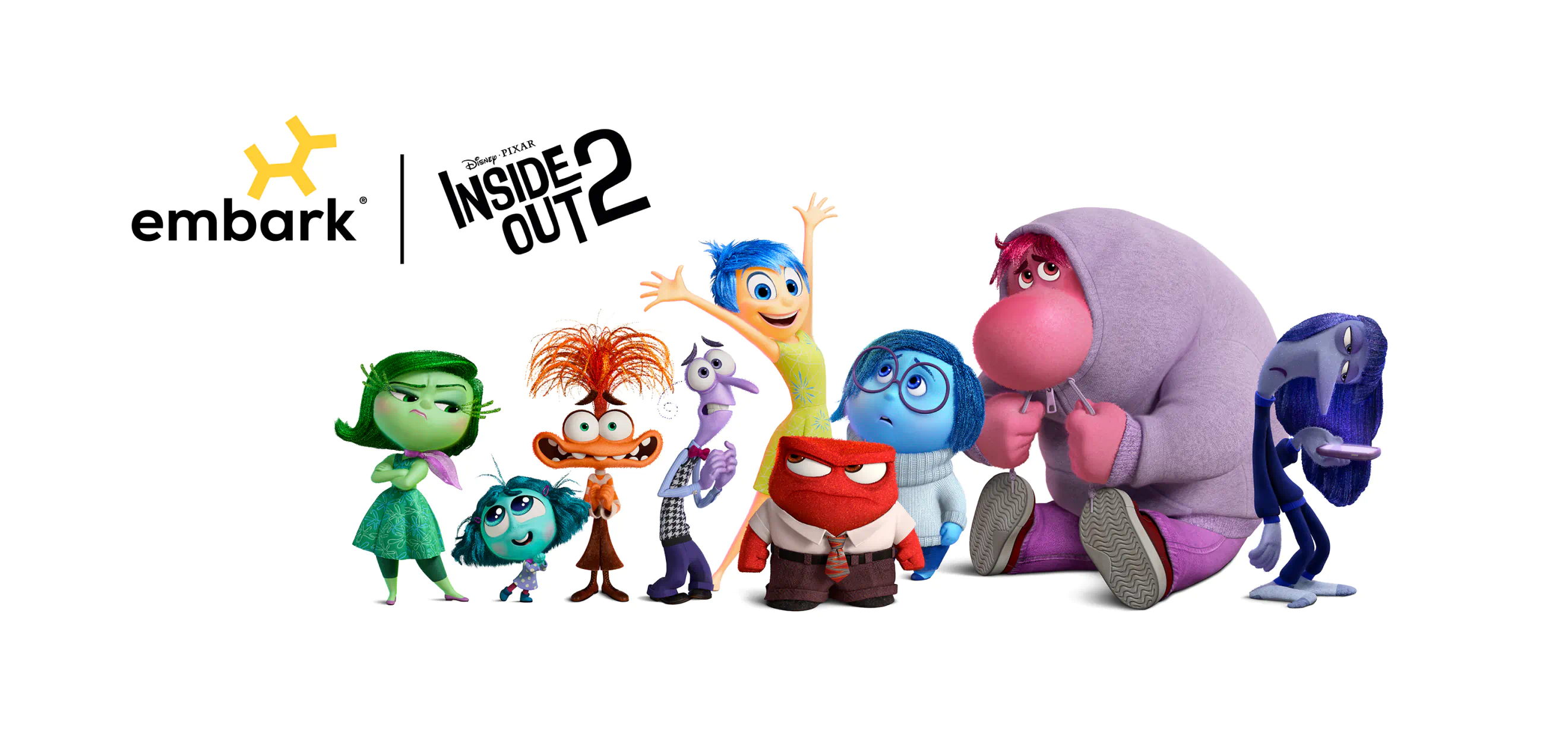 Characters from Disney Pixar's "Inside Out 2."