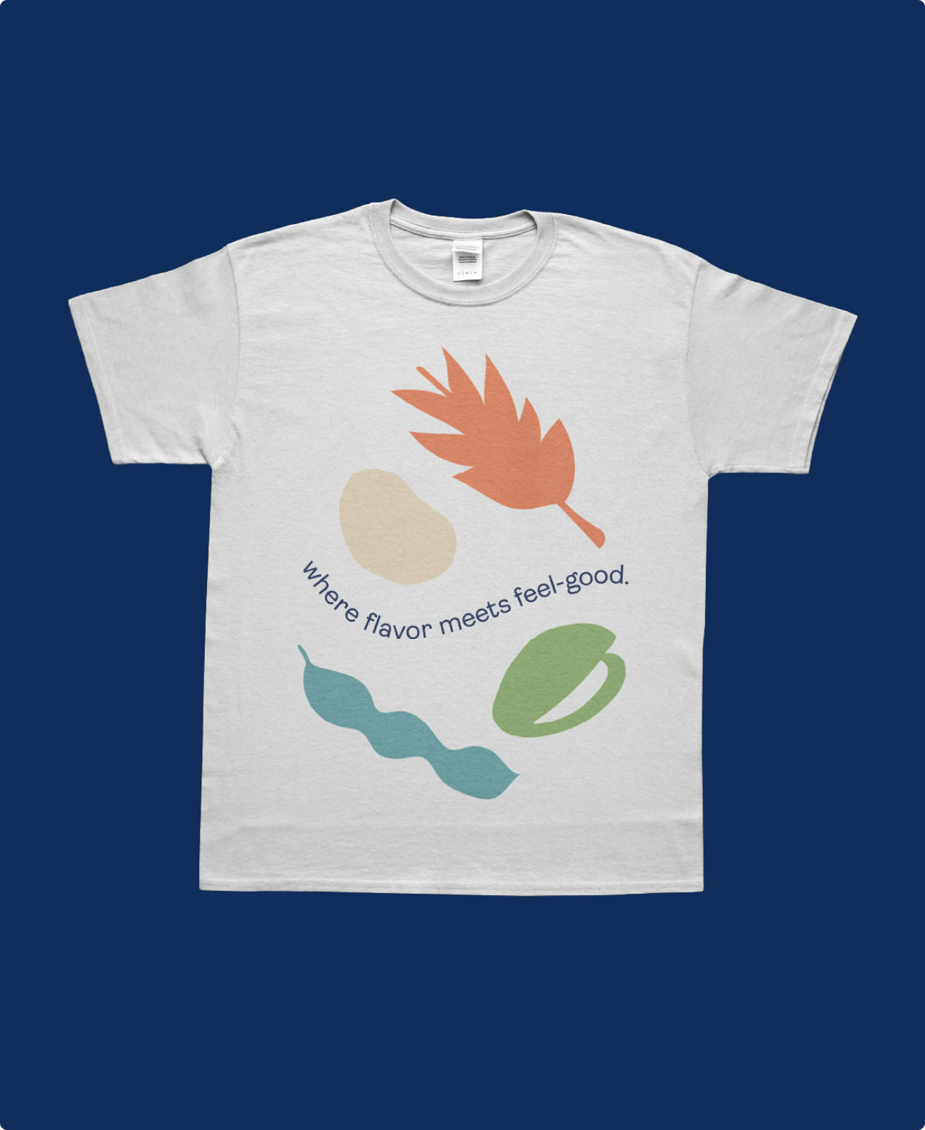 Merchandise, apparel and tshirt design for a plant-based beverage company called Whole Moon.