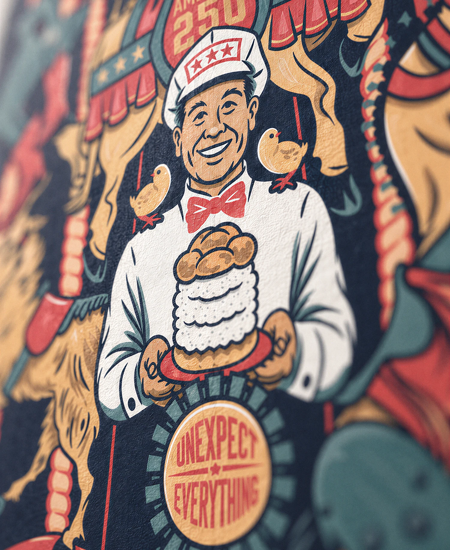 2026 Big E Poster design created by Colossus and illustrator Jason Craig. 