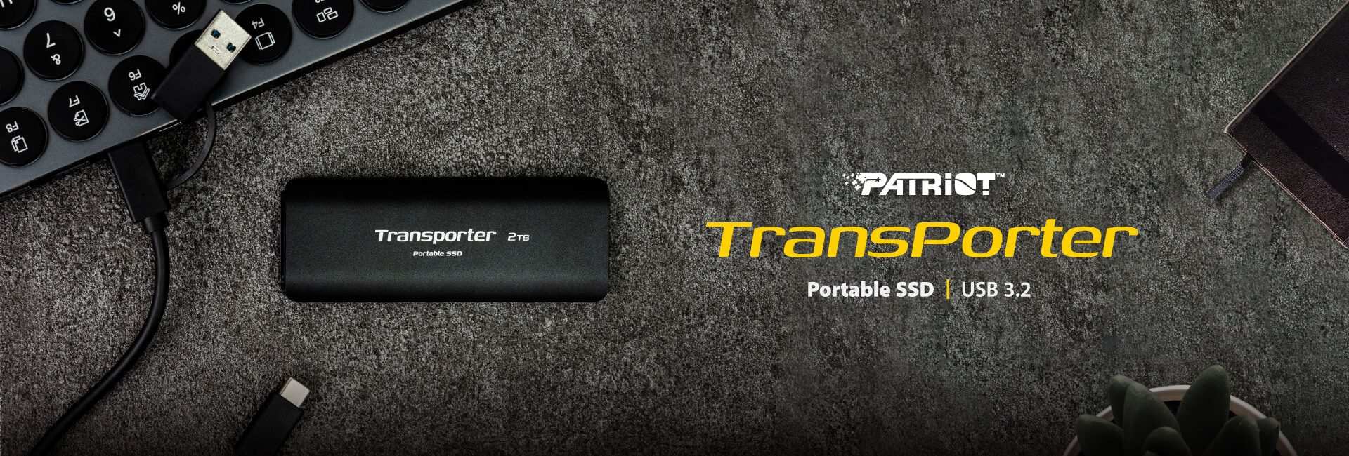 Patriot Transporter External Portable SSD - Patriot Memory
