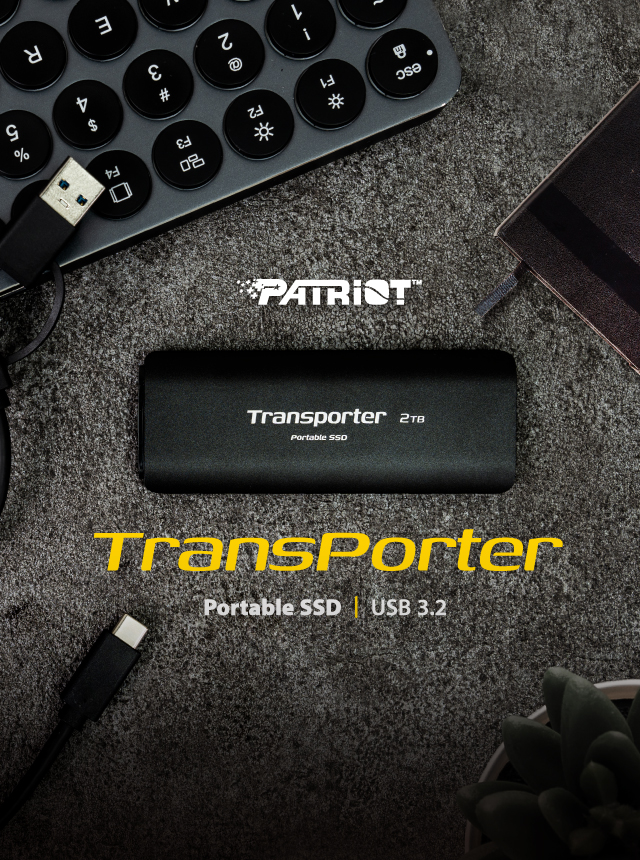 Patriot Transporter External Portable SSD - Patriot Memory