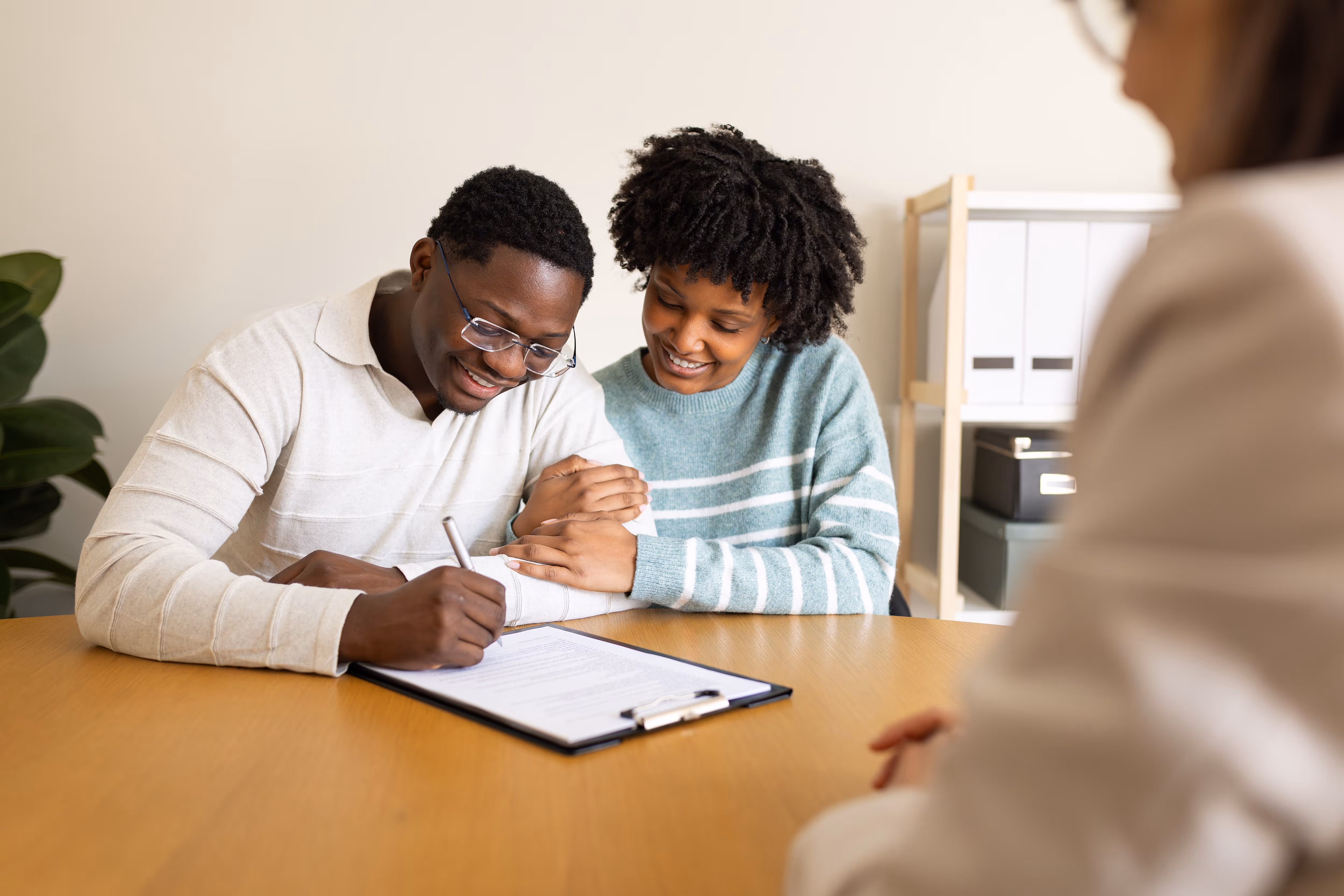 Hament Advisory advisor in discussion with a client