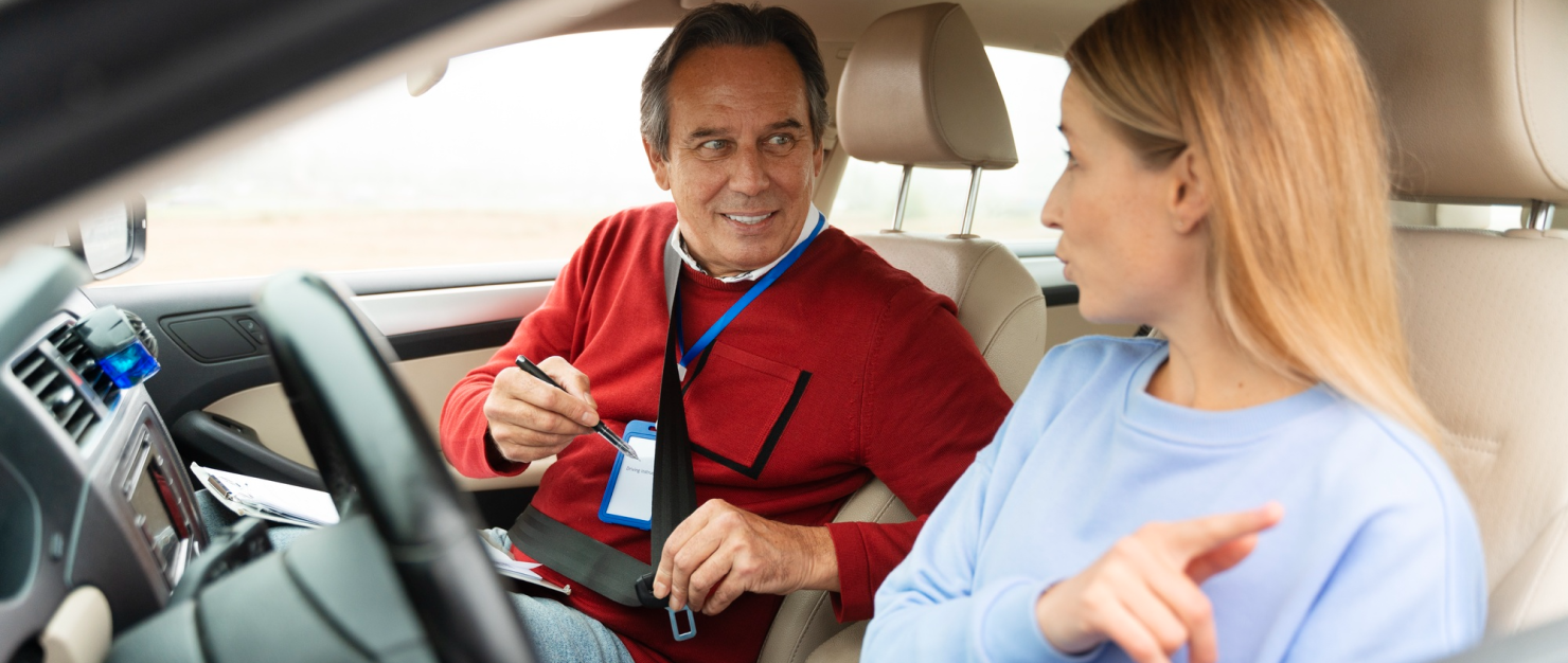 A Man And A Woman Talking