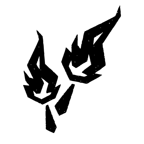 Partnership management services icon - flames