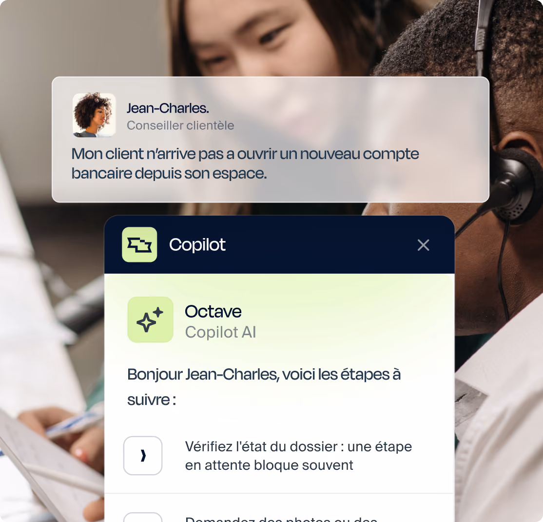 Une cliente échange avec un assistant IA pour choisir son électroménager