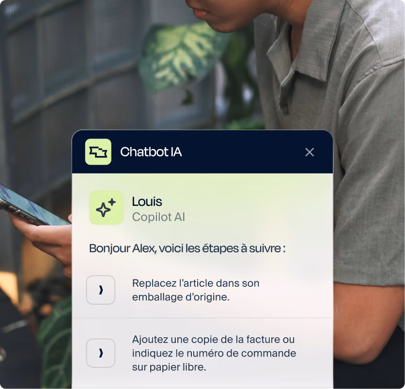 centre d'aide smart tribune agent au telephone