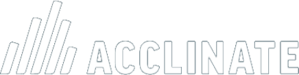 Acclinate Logo White