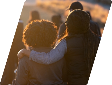 Acclinate team in the sunset