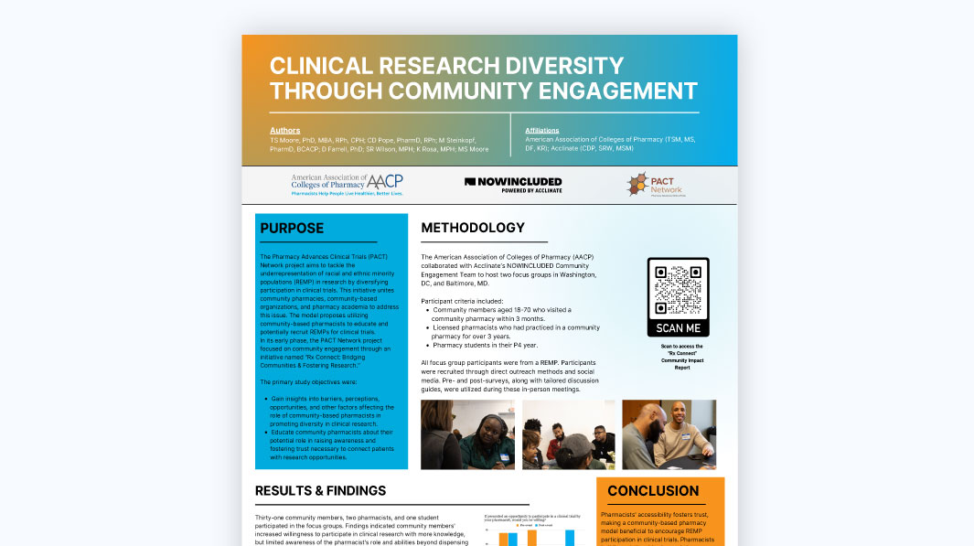 Clinical Research Diversity Through Community Engagement