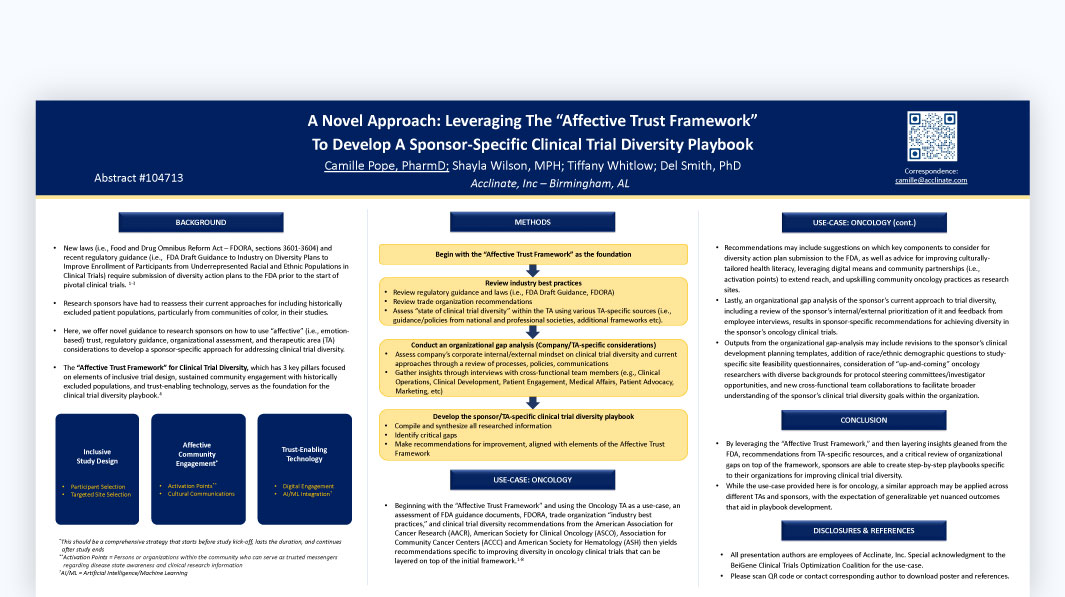 A Novel Approach: Leveraging The “Affective Trust Framework”