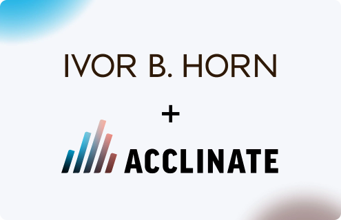 Ivor B. Horn + Acclinate
