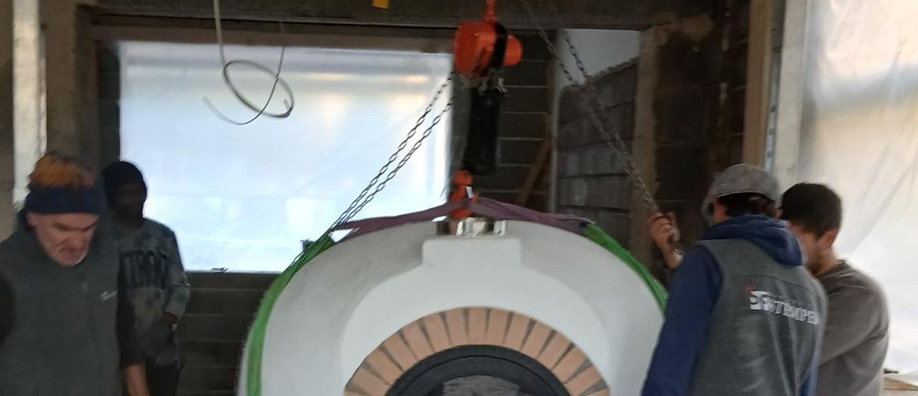 Installation d'un four Pro dans une maison