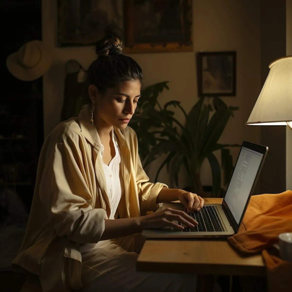 Evening Work Ambiance 