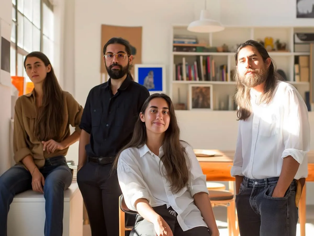 Casual Office Collaboration 