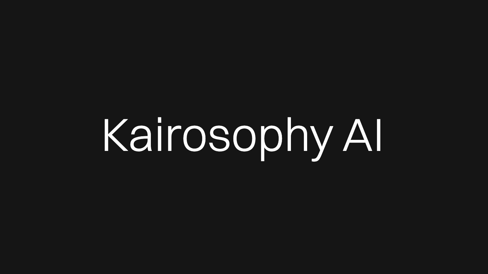 Kairosophy AI | Enable Ultra Productive Drug Design on a Click