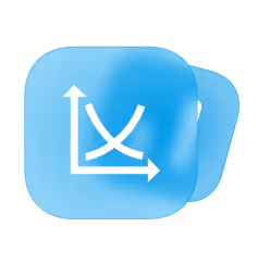 Icono cuadrado azul que representa un engranaje blanco dentro del contorno de un cerebro, que simboliza la IA o el procesamiento cognitivo.