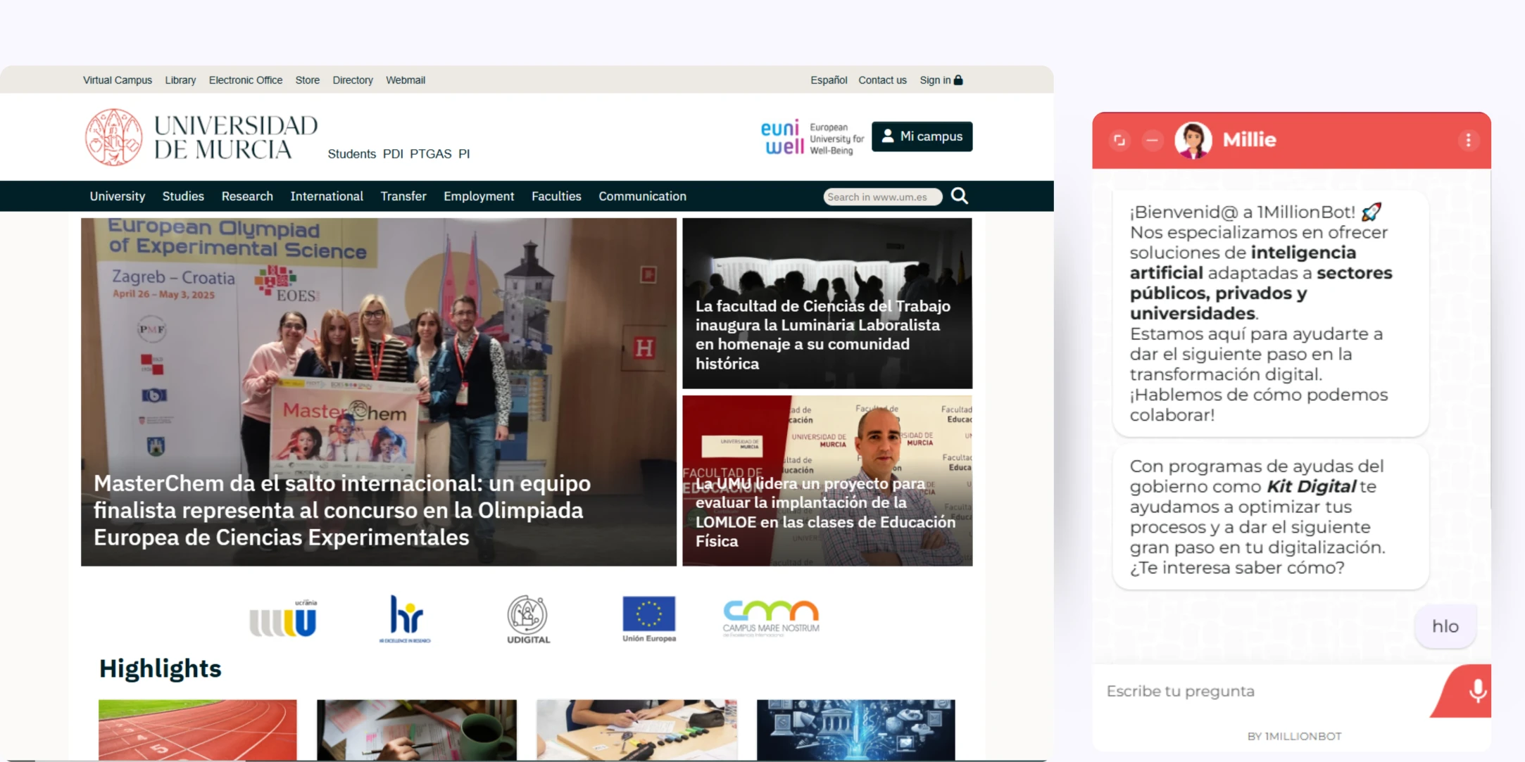 University of Murcia - Lola