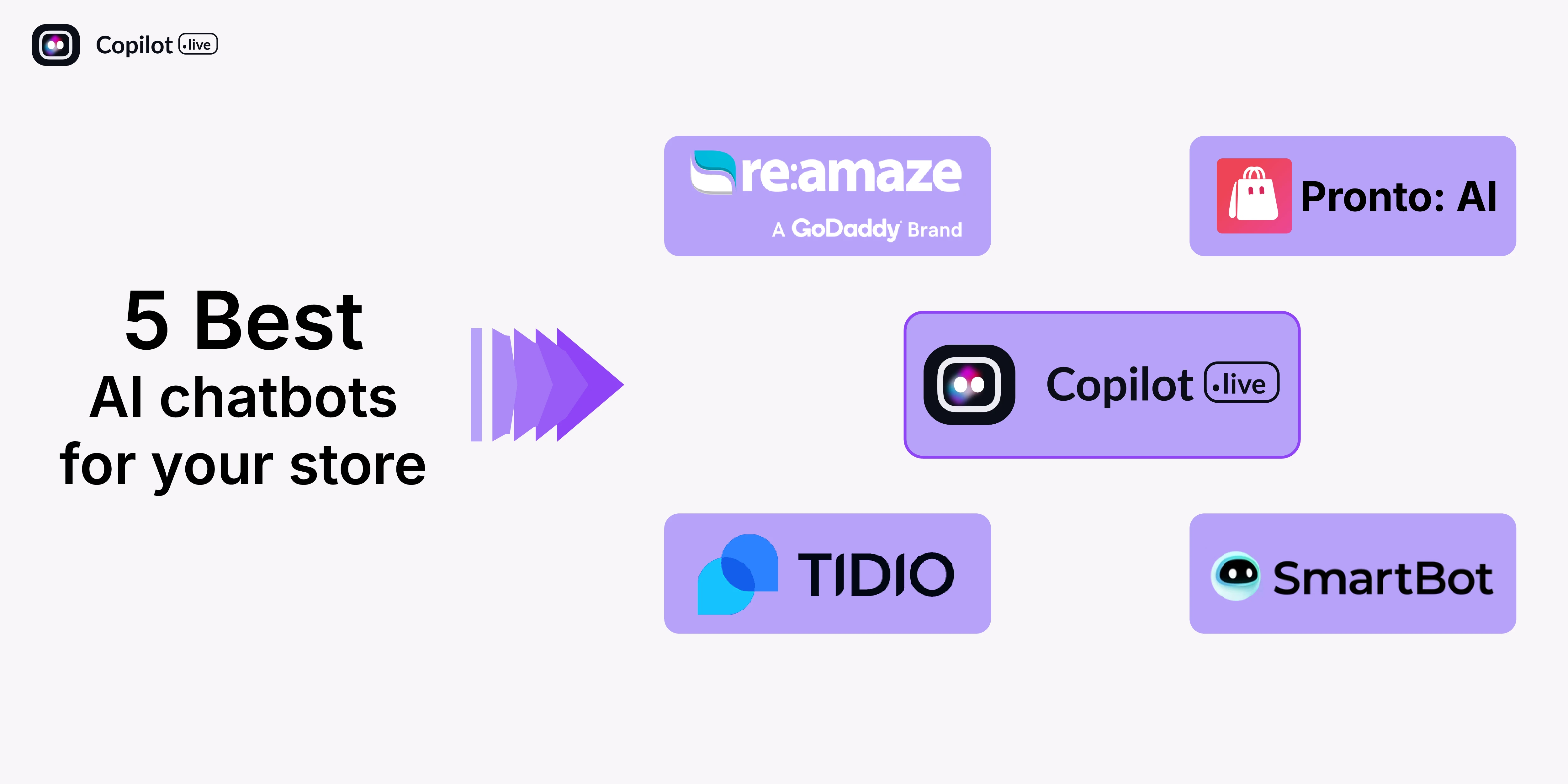 5 best AI chatbots for your store