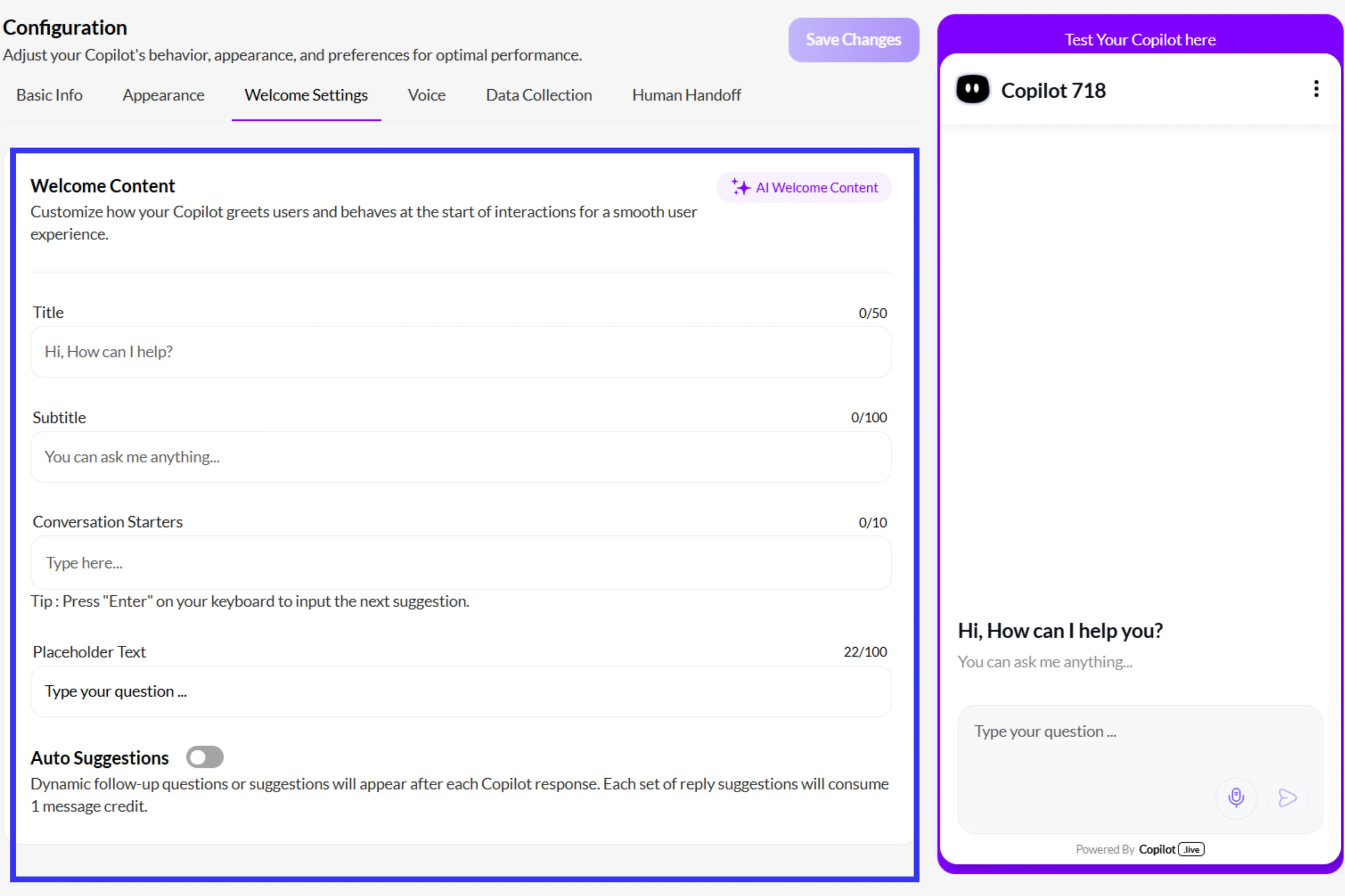 Name and design your chatbot