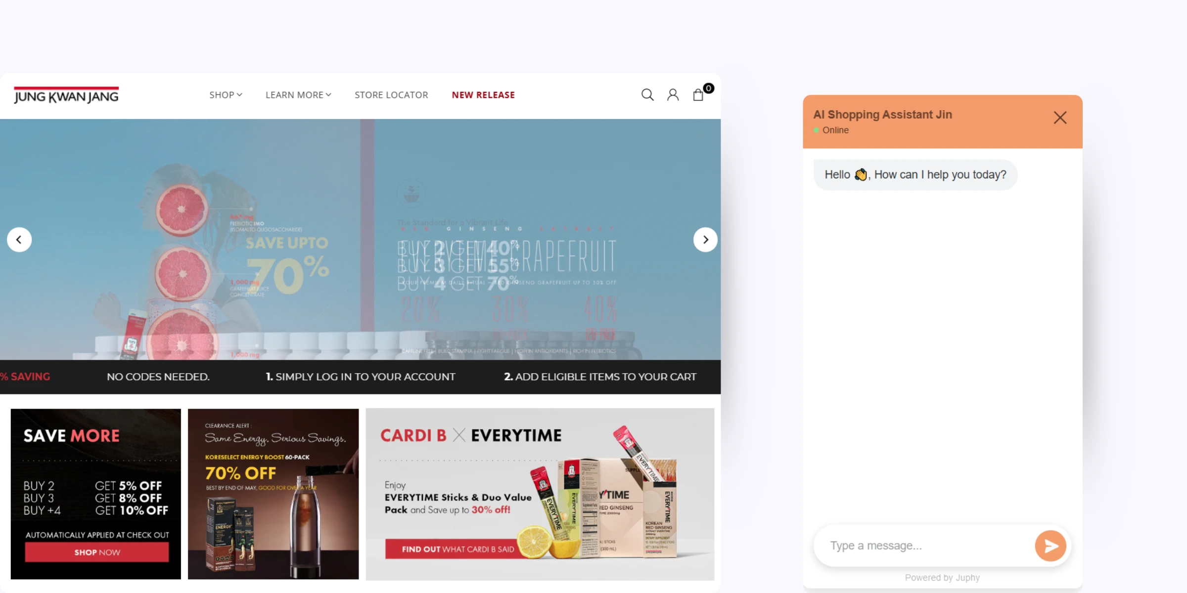 home page o Jung Kwan Jang‍