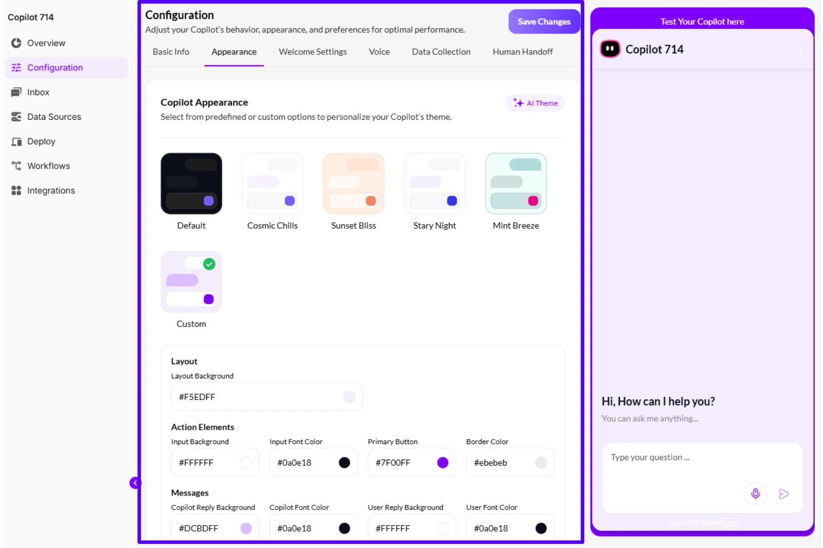 Design conversational flows