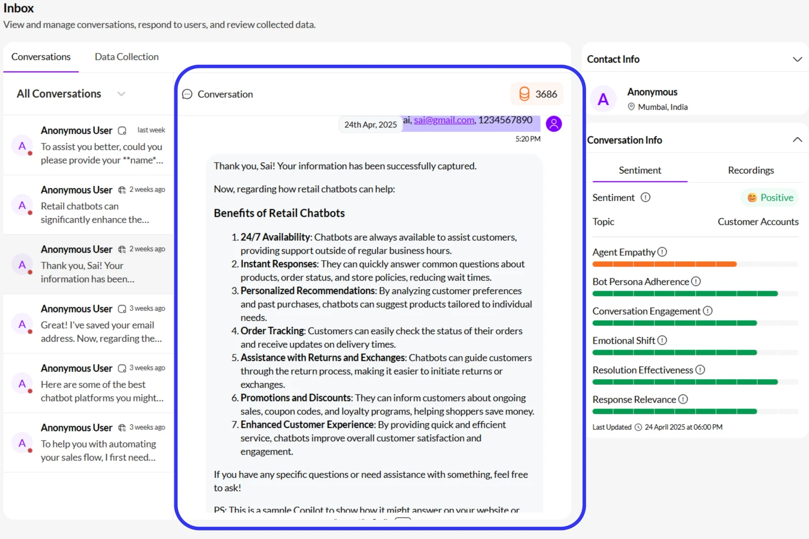 Monitoring and Testing