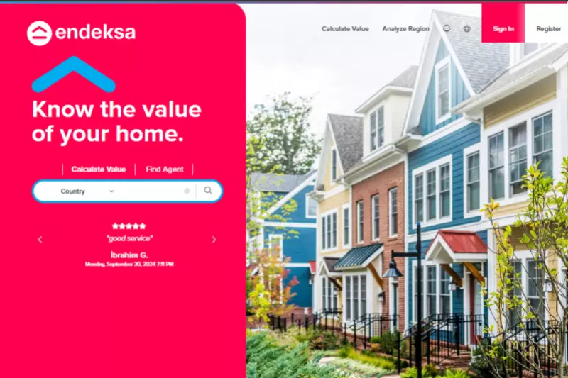 home page of endeksa