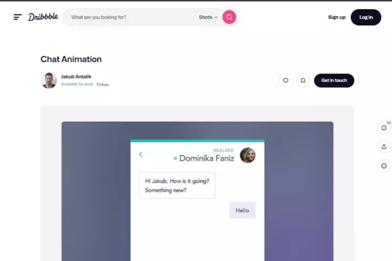 home page of Jakub Antilak