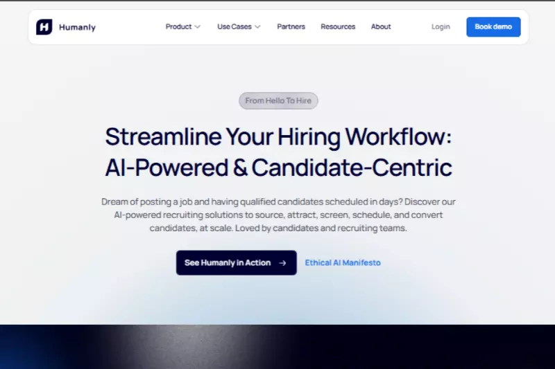 Home page of Humanly