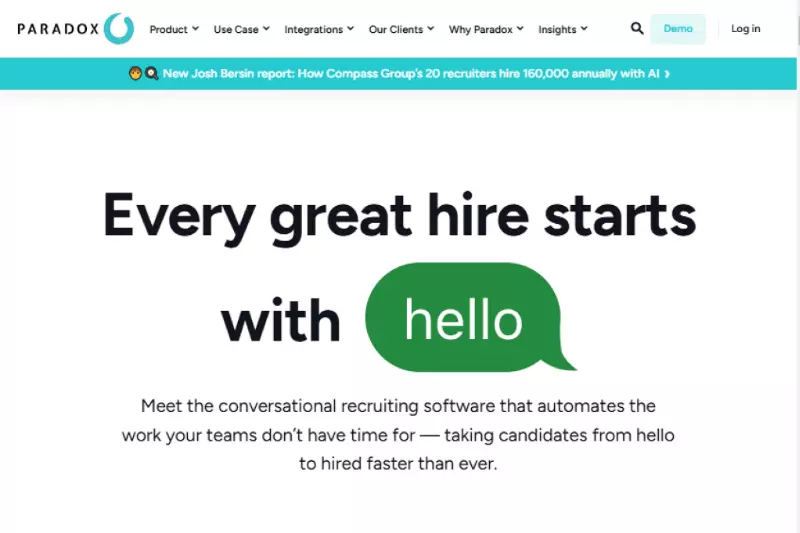 home page of Paradox