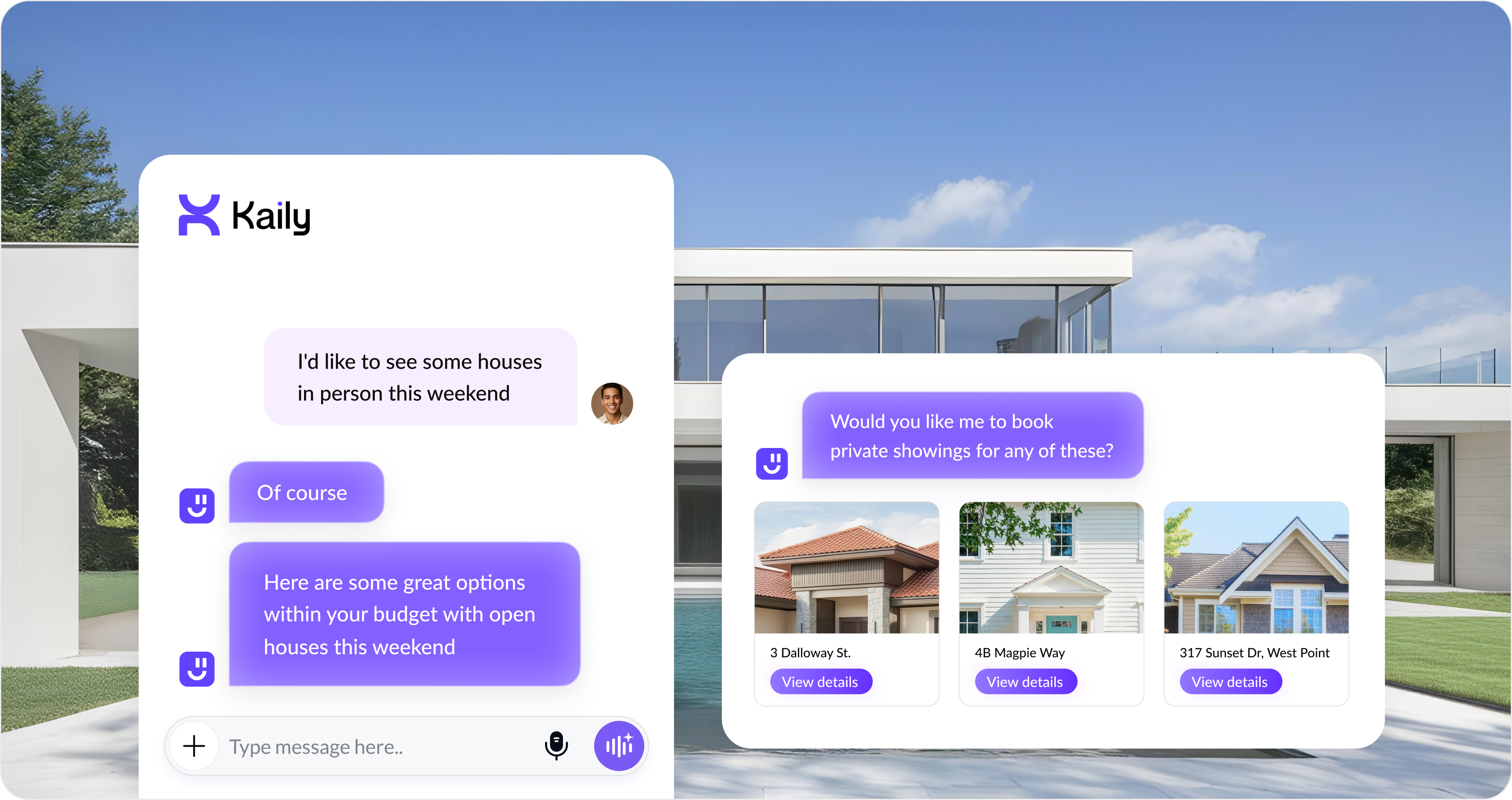 image of guy with chatmessage