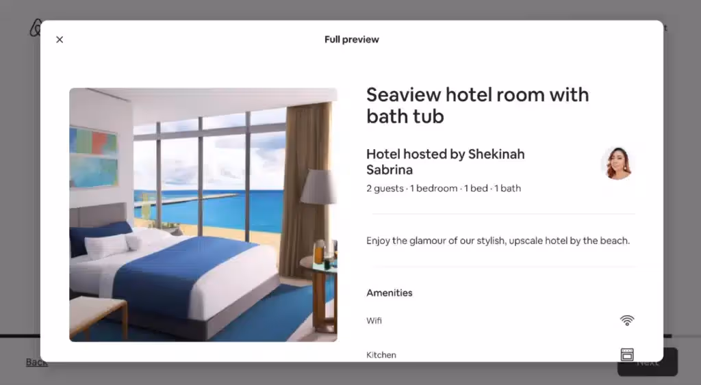 How to list hotel on Airbnb