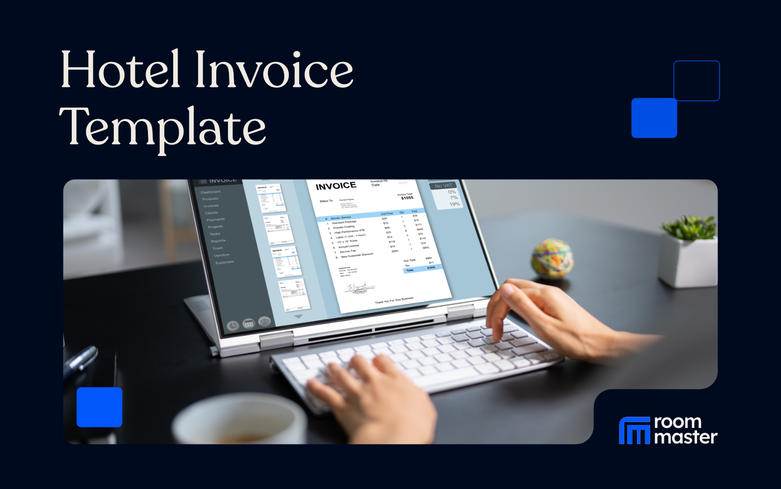 Hotel Invoice Template 2026 Free Download Roommaster
