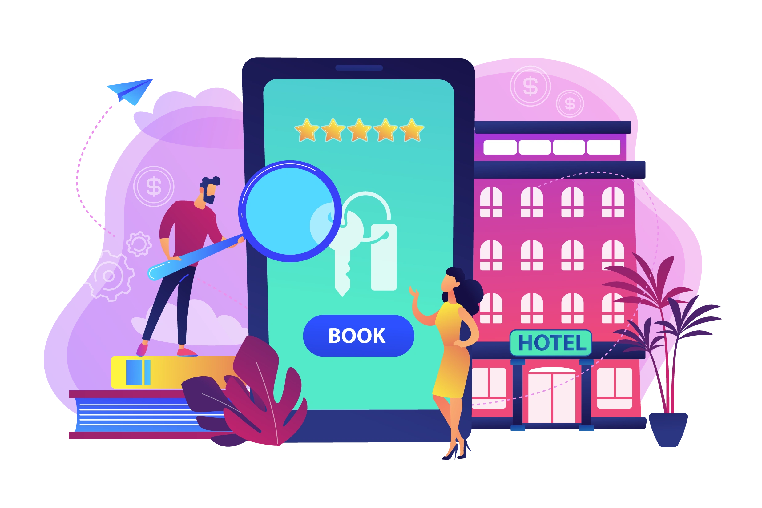 hotel-guest-selecting-hotel