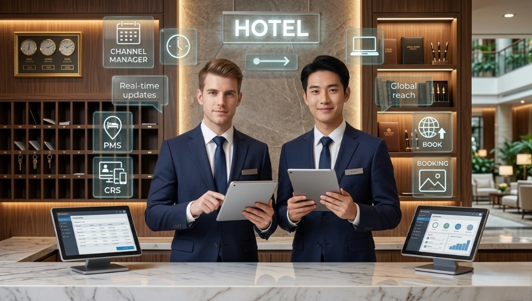 Channel Manager vs PMS vs CRS - roommaster