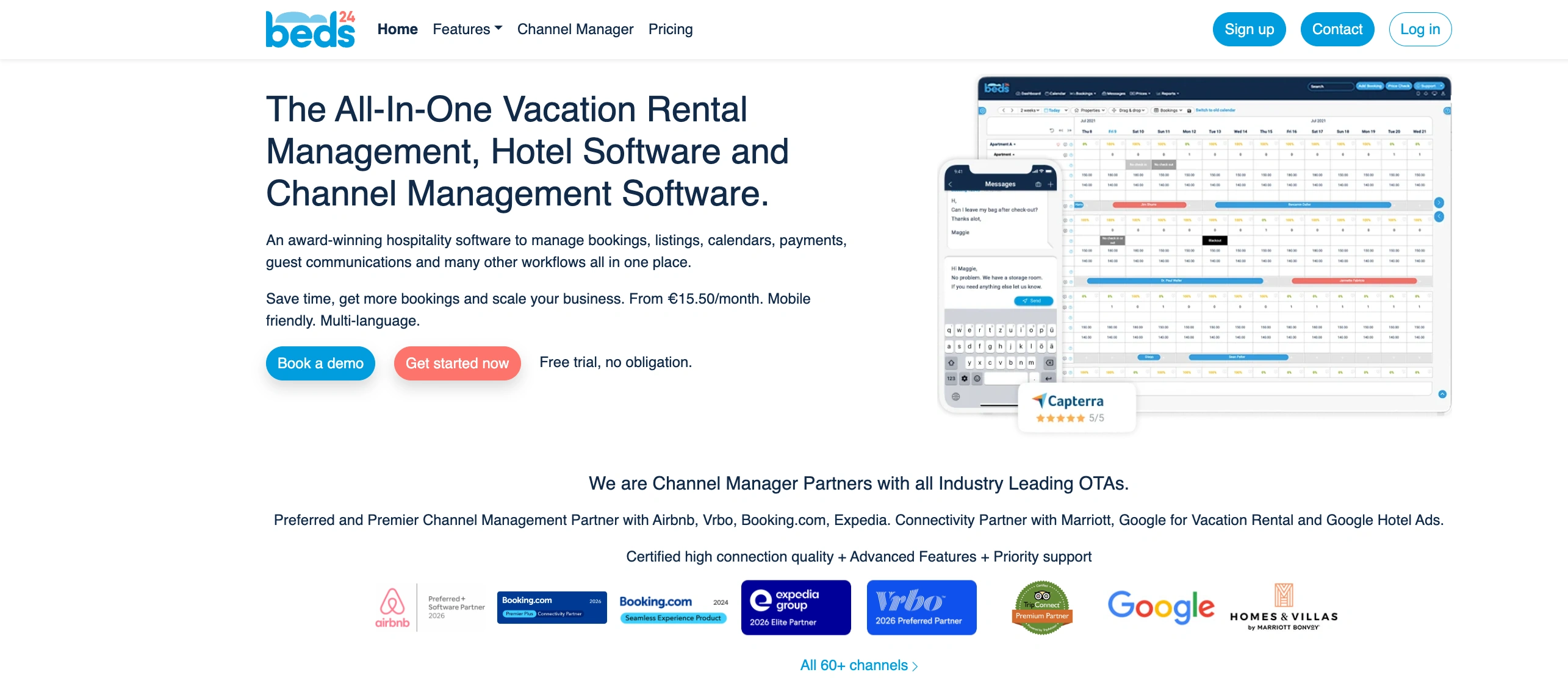 Beds24 Dashboard