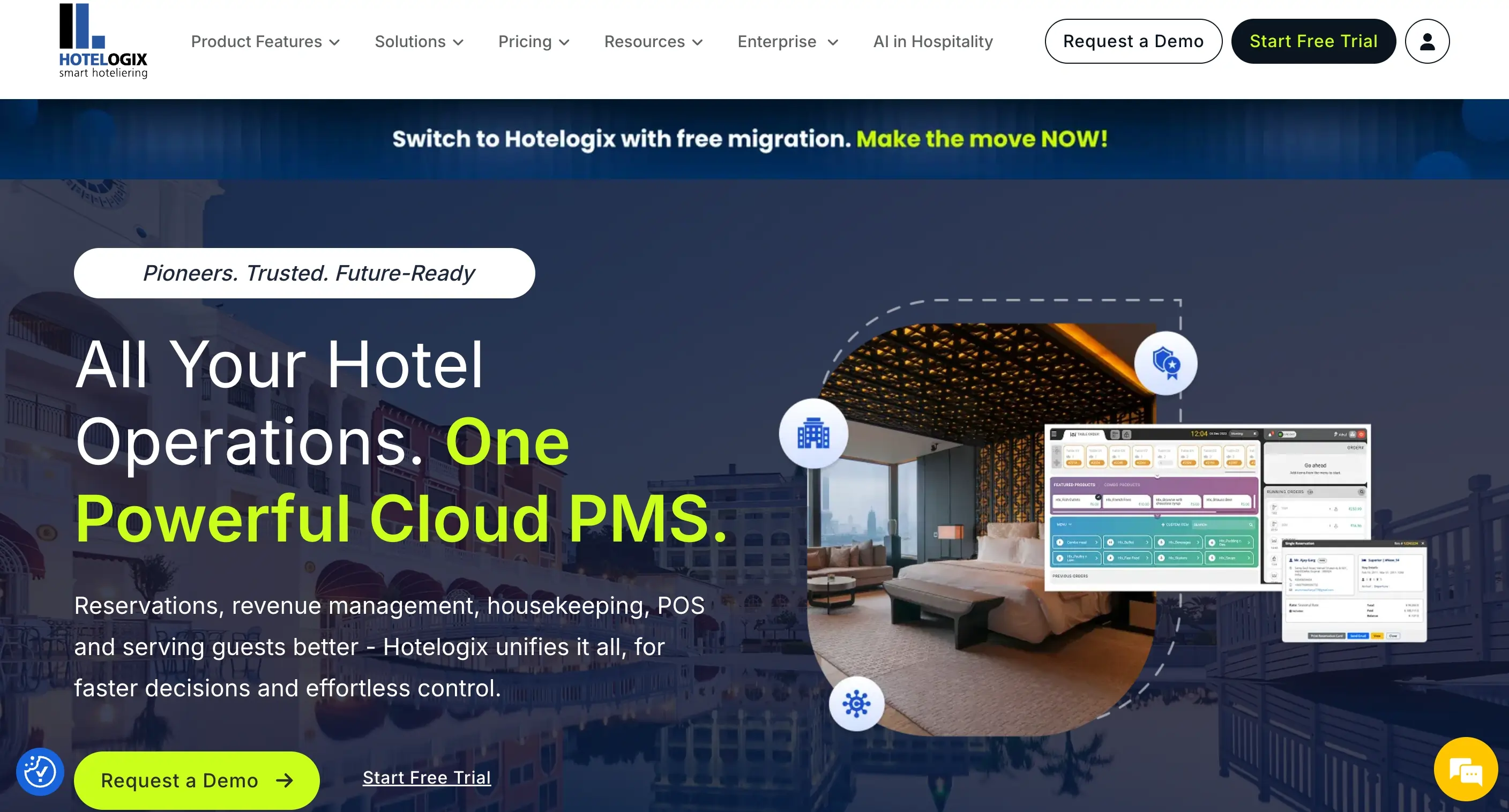 Hotelogix Alternatives