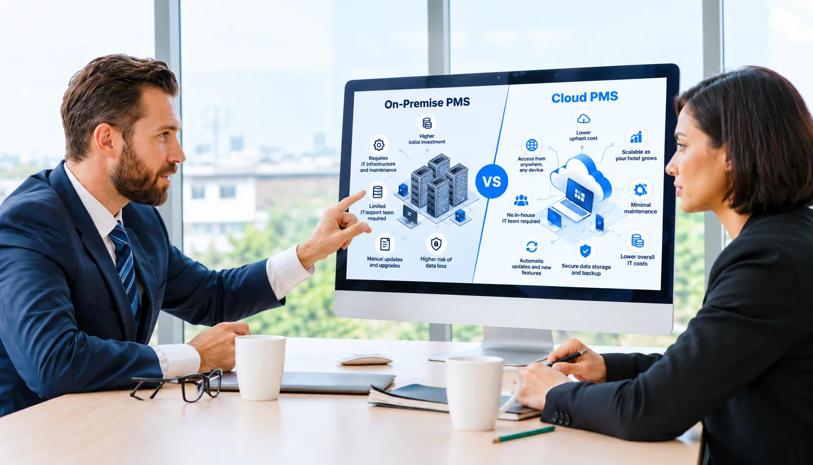 Cloud based vs. on premise