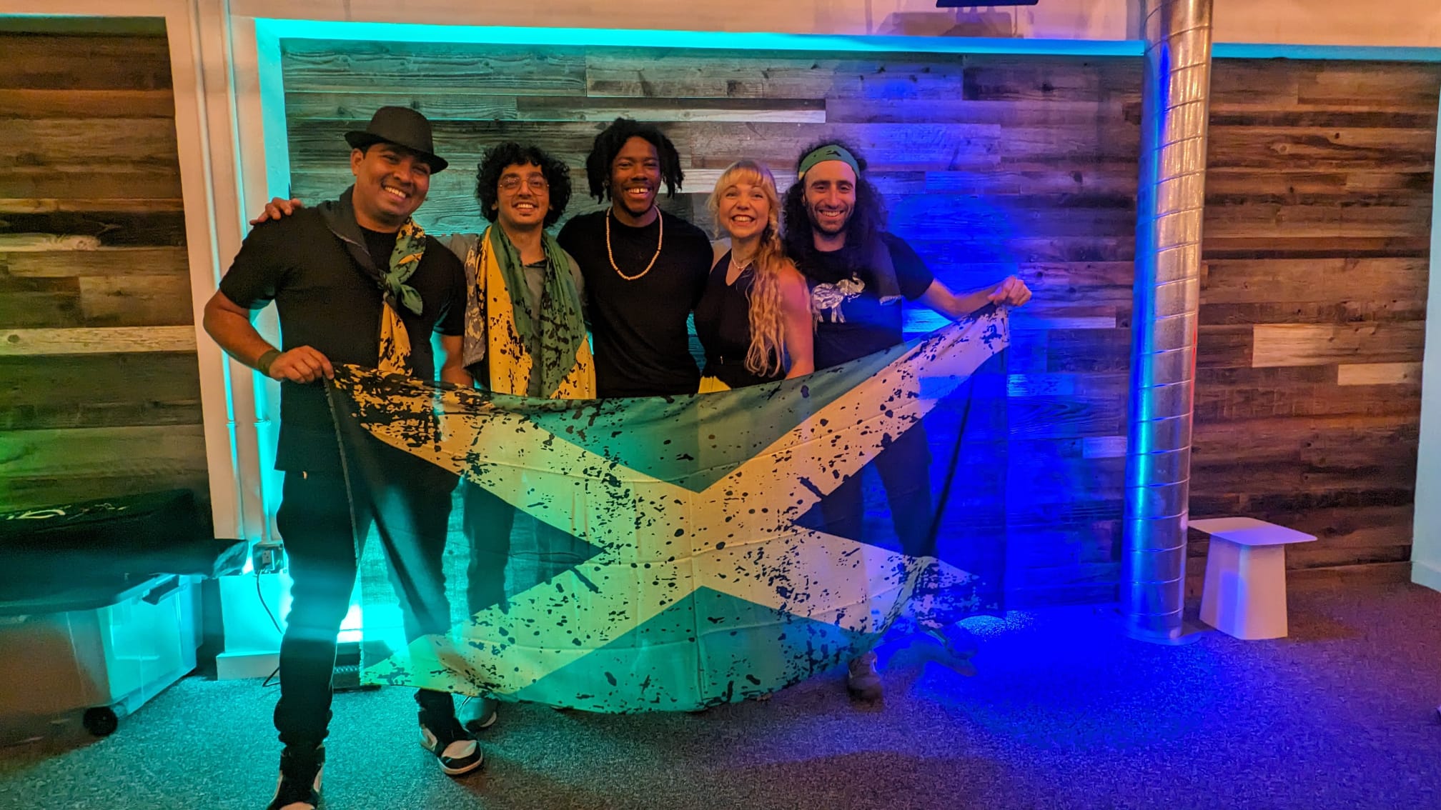 image of event at cafe