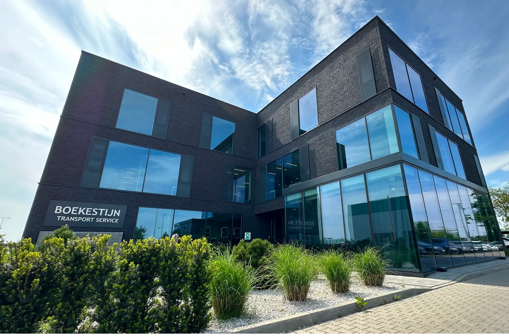 Egala by Boekestijn office in Zerniki, Poland — modern headquarters supporting sustainable trucking operations across Europe.