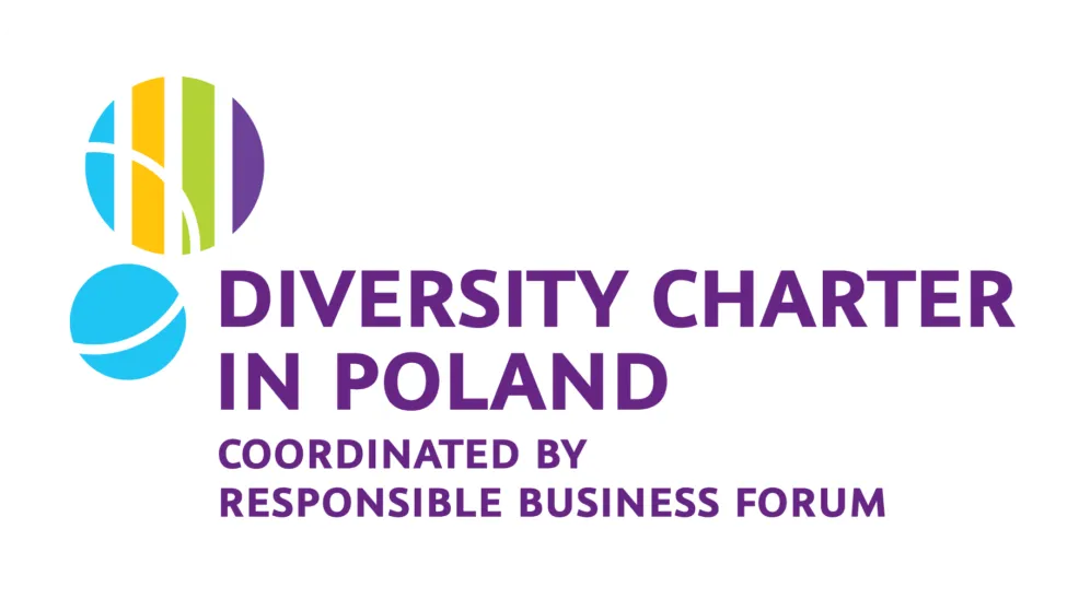 “Diversity Charter in Poland logo — confirming Egala by Boekestijn’s commitment to inclusion, equality, and responsible business practices.