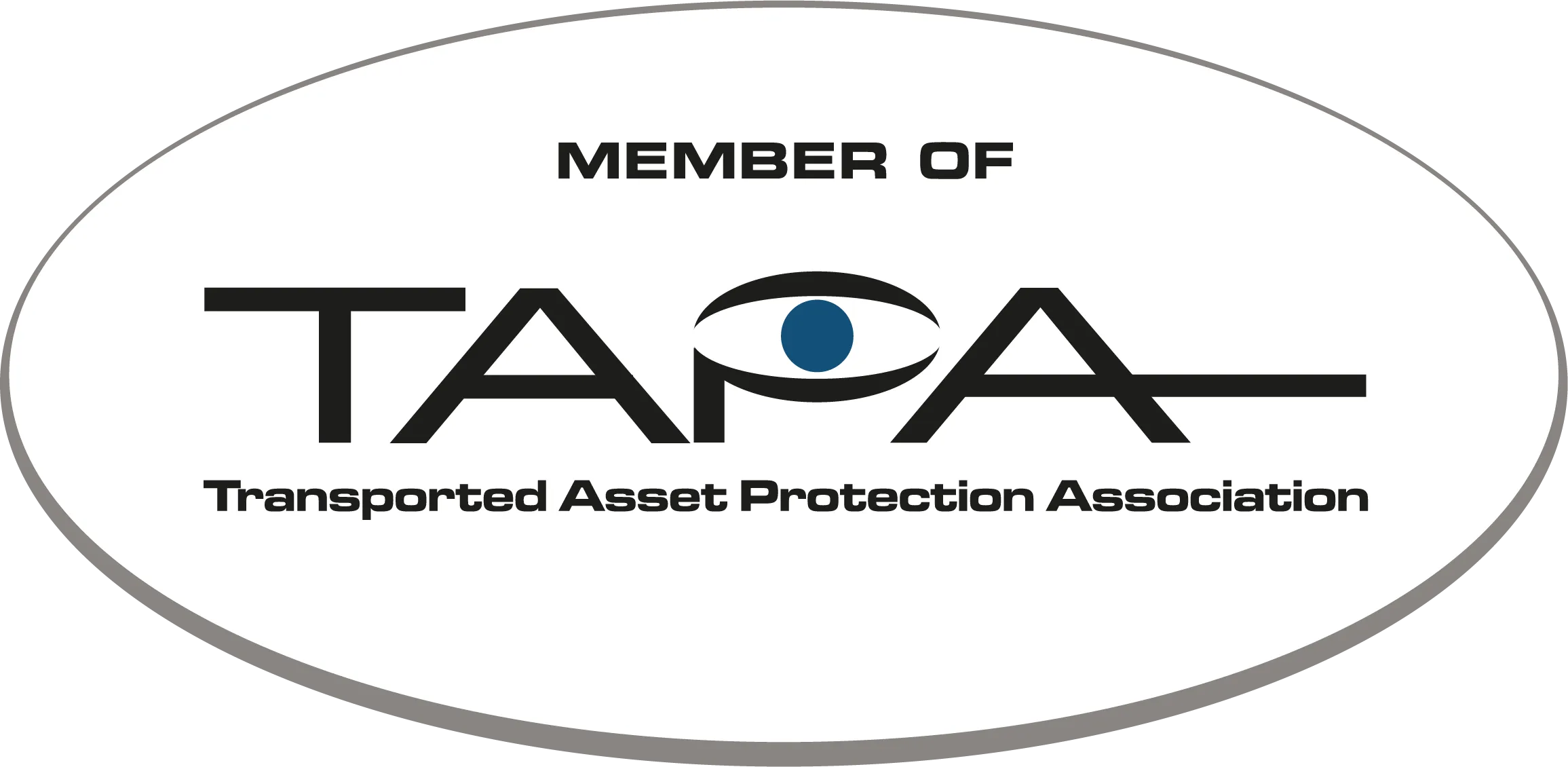 TAPA TSR-1 Certificate badge showing the logo of the Transported Asset Protection Association, indicating Egala by Boekestijn’s membership and commitment to supply chain security.