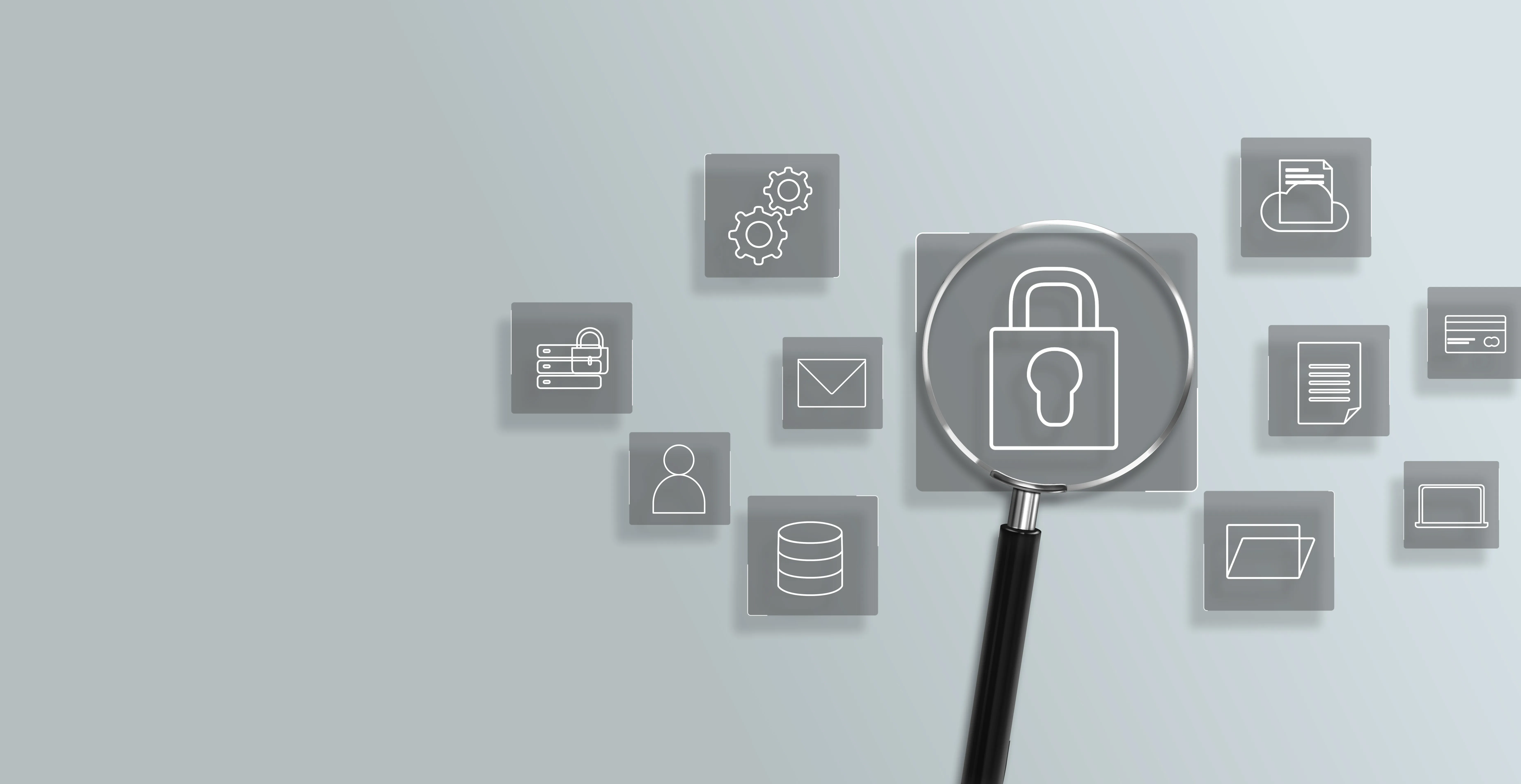 Digital lock icon representing Egala by Boekestijn’s commitment to data security and privacy protection for employees and customers.”