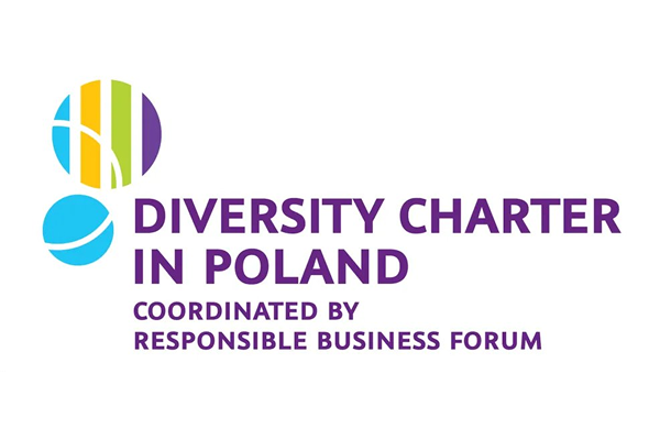 “Diversity Charter in Poland logo — confirming Egala by Boekestijn’s commitment to inclusion, equality, and responsible business practices.