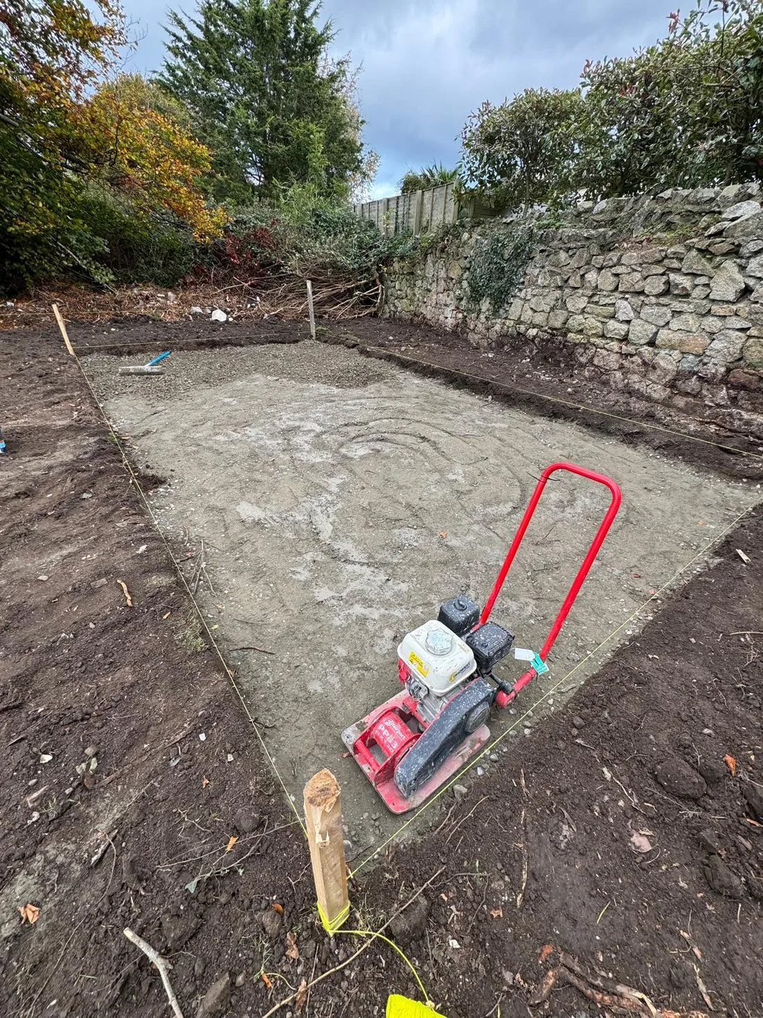 Stone base