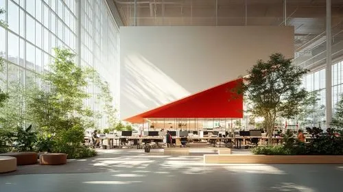 Modern Open-Plan Office 