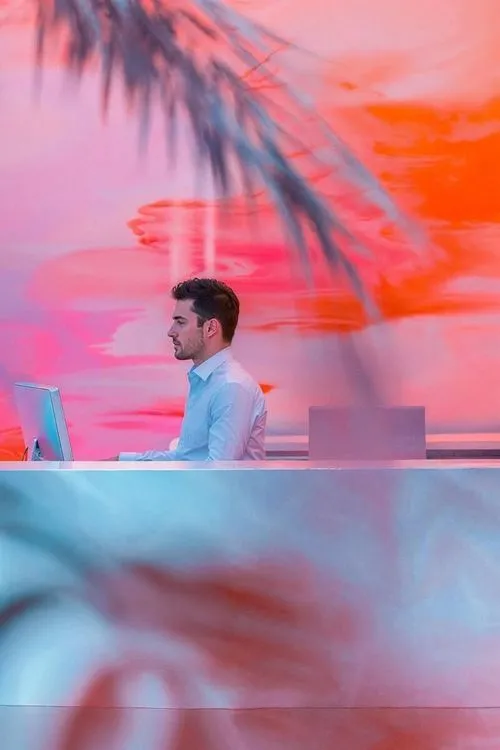 Professional Working Outdoors 
